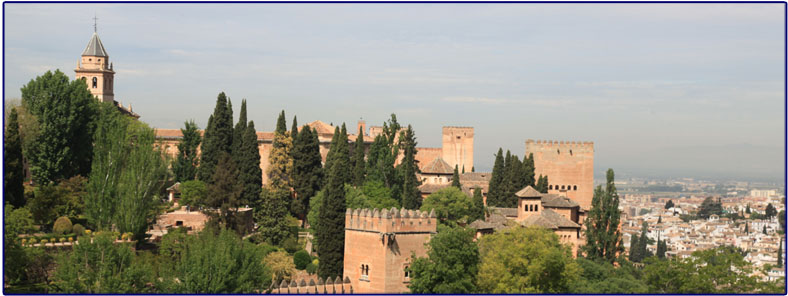 Het Alhambra in Granada